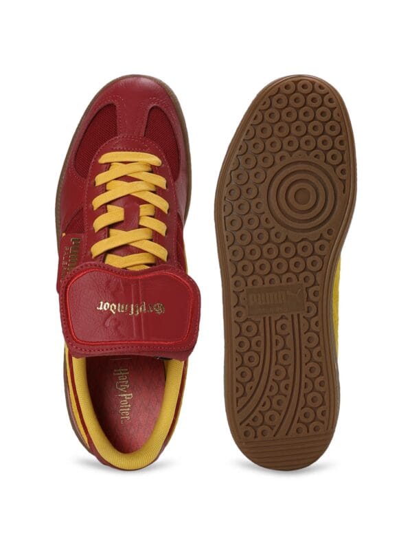 X Harry Potter Palermo Hairy Suede Formstrip Sneakers Red