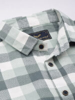 Men Comfort Slim Fit Checked Casual Shirt | 100% Cotton Fabric