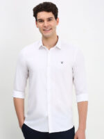 Allen Solly Men Solid Slim Fit Casual Shirt