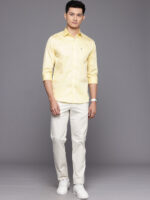 Allen Solly Classic Geometric Printed Pure Cotton Casual Shirt