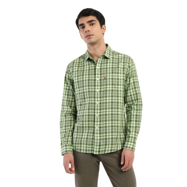 Levi's Men's Check Slim Fit Shirt (Pack Of 3)