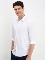 Allen Solly Men Solid Slim Fit Casual Shirt